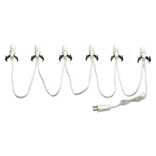 6 Socket Lite Set W/Bulbs