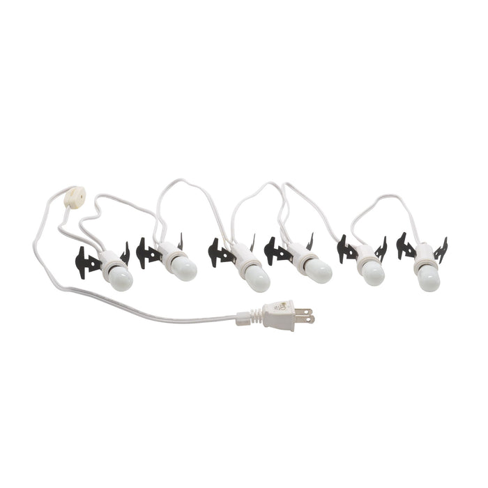 6 Socket Lite Set W/Bulbs