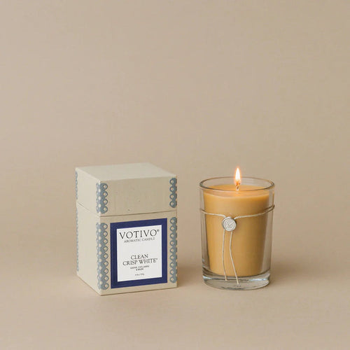 6.8 Aromatic Candle-Clean Crisp White