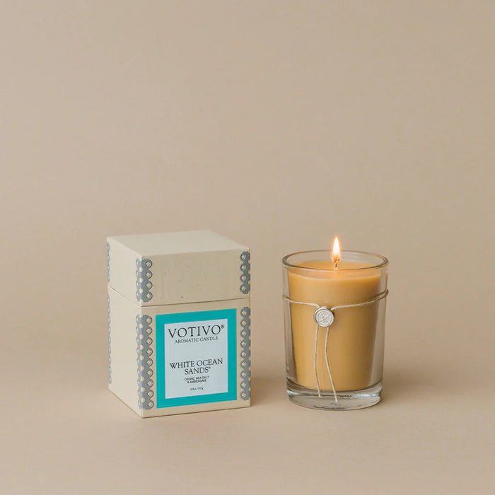 6.8 Aromatic Candle-White Ocean Sands