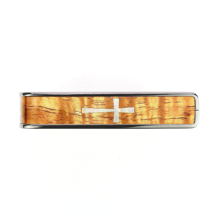 Thalia Capo AAA Grade Curly Hawaiian Koa & Pearl Cross | Capo