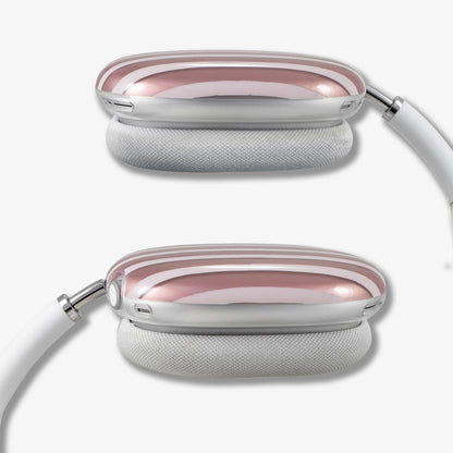 Abstract Stripe AirPods Max Cover - Nude
