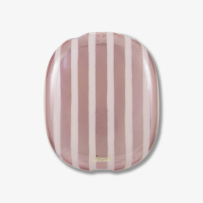 Abstract Stripe AirPods Max Cover - Nude