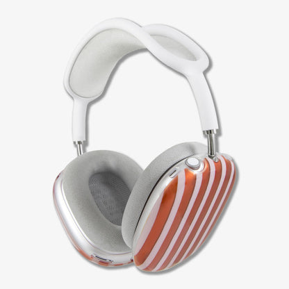 Abstract Stripe AirPods Max Cover - Pumpkin