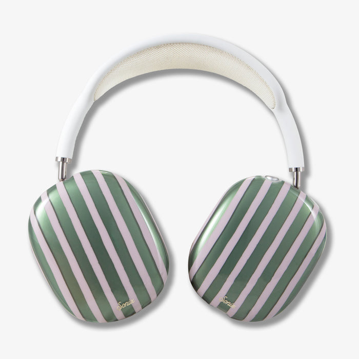 Abstract Stripe AirPods Max Cover - Sage
