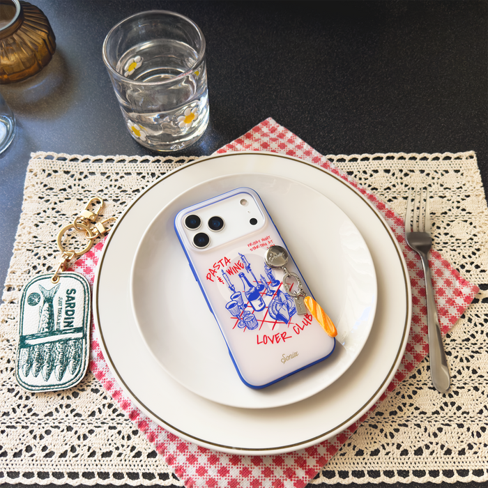 Adhesive Phone Hooks with Charms - Baguette