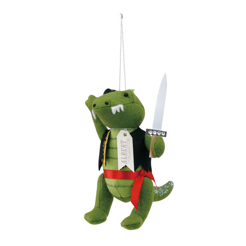 Albert the Alligator Pirate Ornament