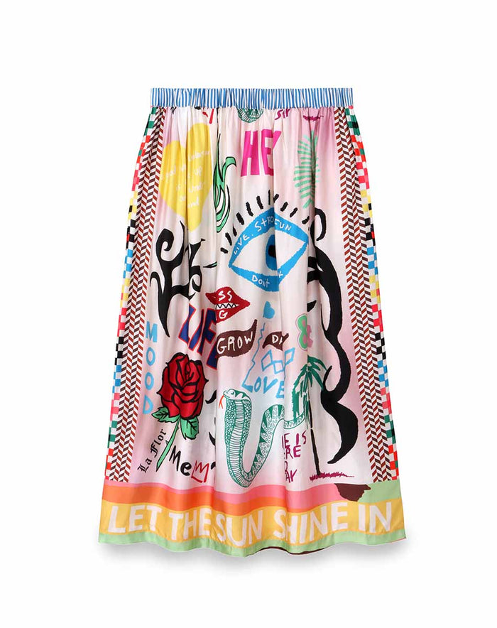 Alexa Printed Skirt