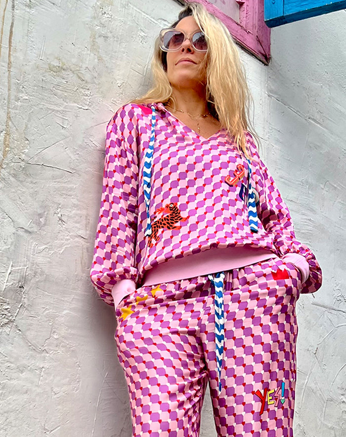 Aliya Orchid Hooded