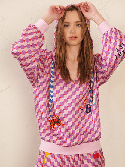 Aliya Orchid Hooded
