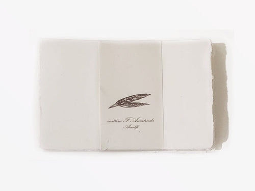 Amalfi Handmade Paper Foldover Notes 3x5