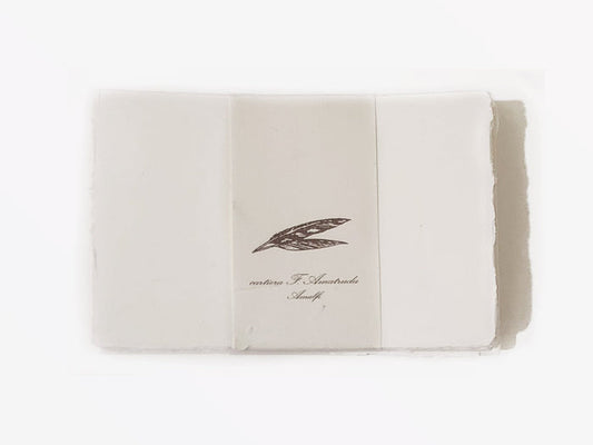 Amalfi Handmade Paper Foldover Notes 3x5