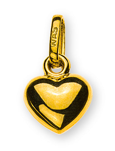 Anhänger Herz Gelbgold/Weissgold 585/14K - AHE0123/AHE0223