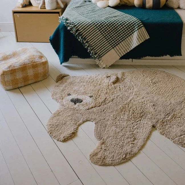 Animal Bear Washable Area Rug - Rugs by Roo