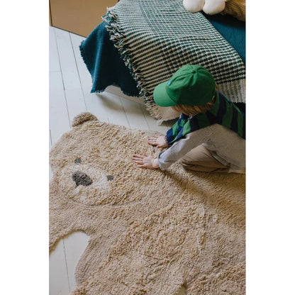 Animal Bear Washable Area Rug - Rugs by Roo