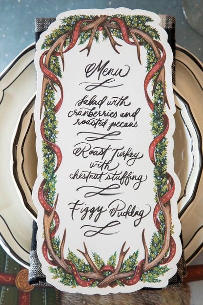 Antler Garland Table Cards