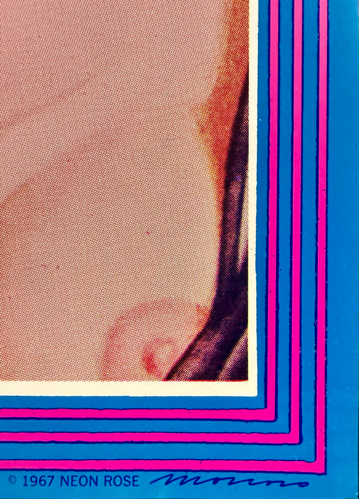 AOR 2.351 - Joint Show - Victor Moscoso - 1967 Poster - Moore Gallery - Near Mint Minus - SF Rock Posters & Collectibles