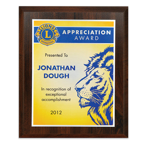 APPRECIATION AWARD