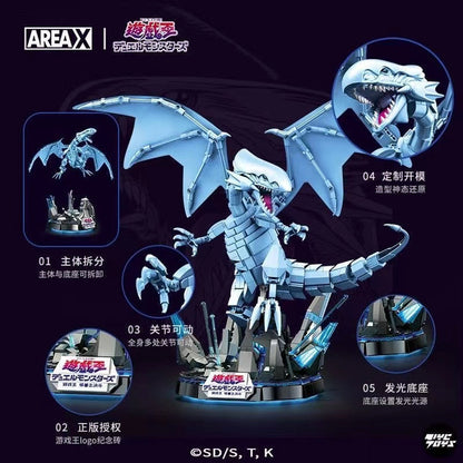 AREA-X AB0004 YuGiOh Blue Eyes White Dragon Afobrick