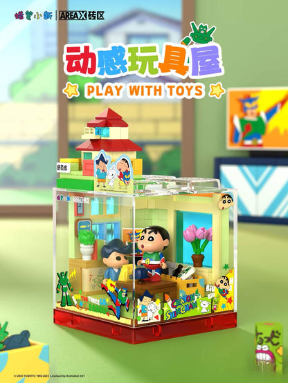 AREA-X AB0150-AB0153 Crayon Shin-chan Happy Base Box Series