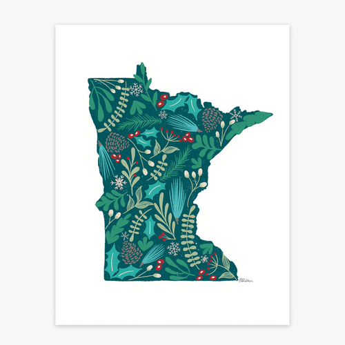 Art Print - Minnesota Christmas