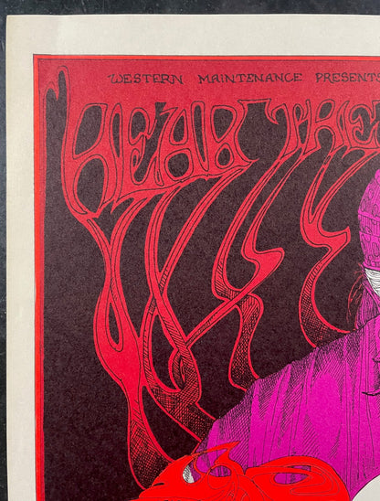 AUCTION - AOR  2.262 - Dave Van Ronk - Greg Irons - 1967  Poster - Berkeley/SF - Near Mint Minus - SF Rock Posters & Collectibles