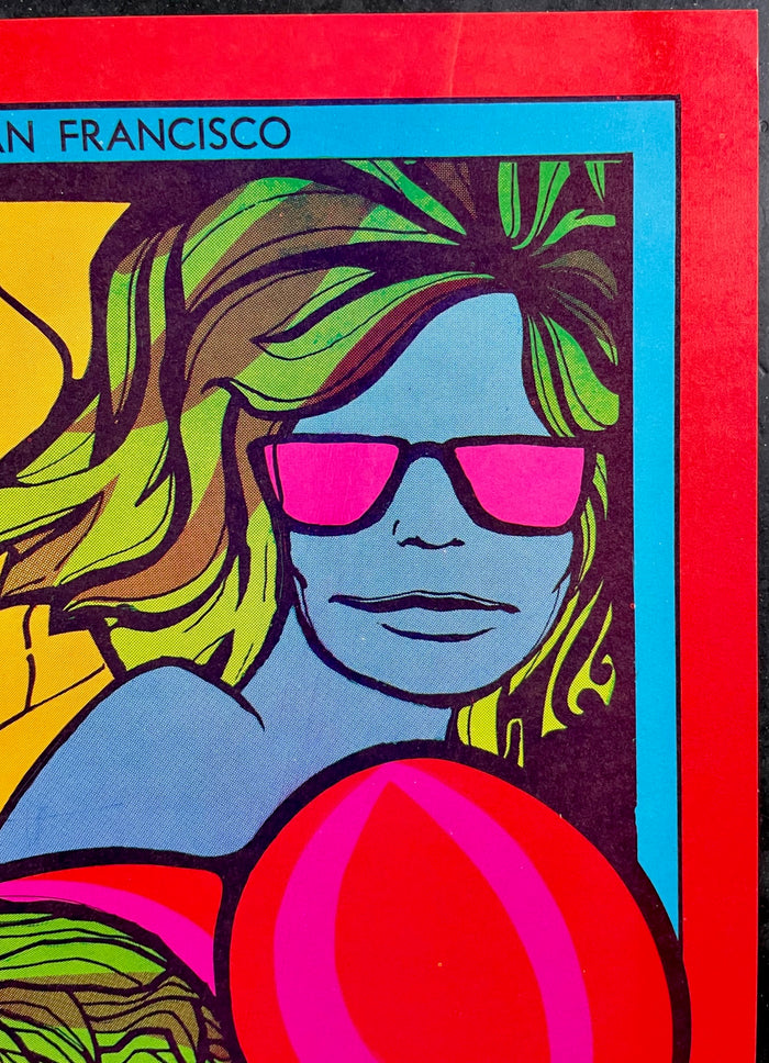 AUCTION - BG-93 - The Doors - Jim Blashfield  - 1967 Poster - Fillmore Auditorium - Near Mint Minus - SF Rock Posters & Collectibles