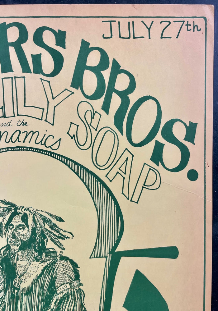 AUCTION - Chambers Brothers - 1968 Poster - Concord, CA  - Excellent