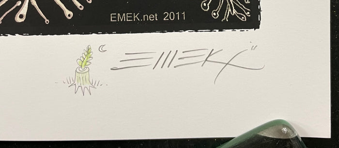 AUCTION - Pearl Jam - Edmonton '11 - Emek -  Artist Edition - Near Mint Minus