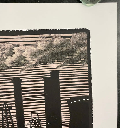 AUCTION - Pearl Jam - Edmonton '11 - Emek -  Artist Edition - Near Mint Minus