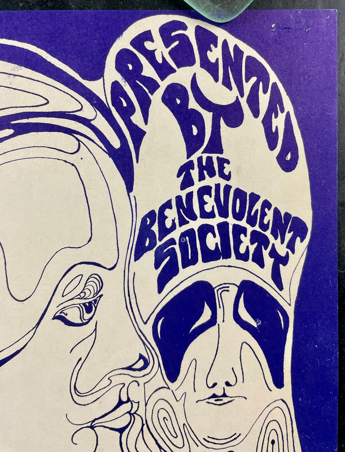 AUCTION - Psychedelic - Frumious Bandersnatch - 1967 Poster - Lafayette, CA - Excellent