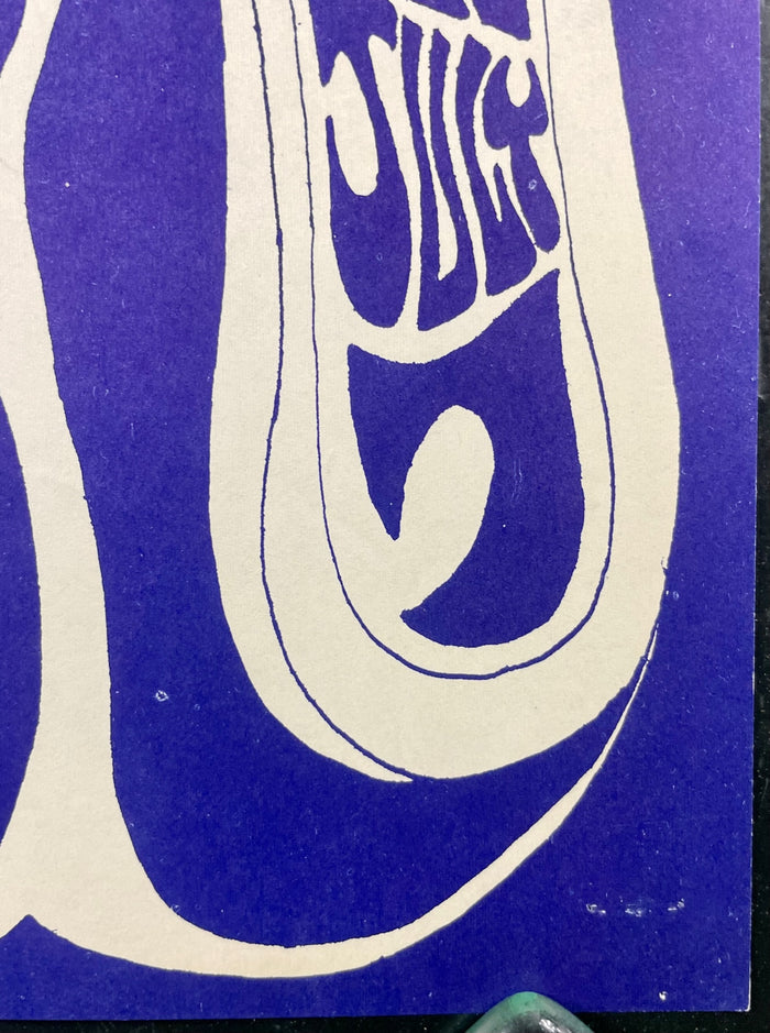 AUCTION - Psychedelic - Frumious Bandersnatch - 1967 Poster - Lafayette, CA - Excellent