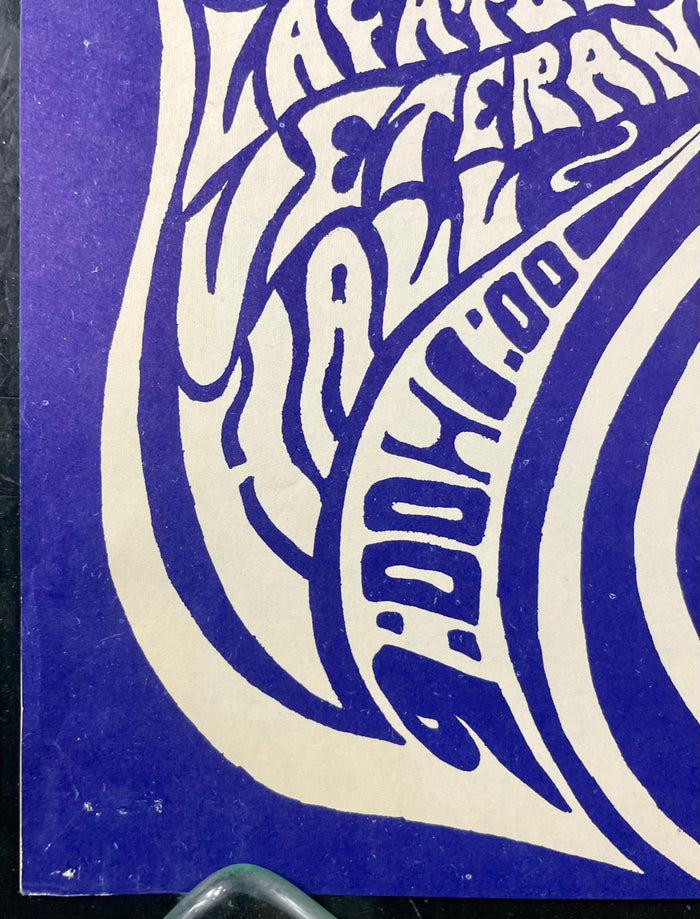 AUCTION - Psychedelic - Frumious Bandersnatch - 1967 Poster - Lafayette, CA - Excellent