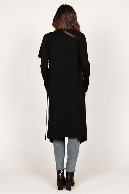 Petal and Pup USA KNITWEAR Audrina Cardigan - Black