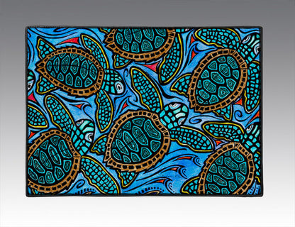 Baby Turtles Door Mat