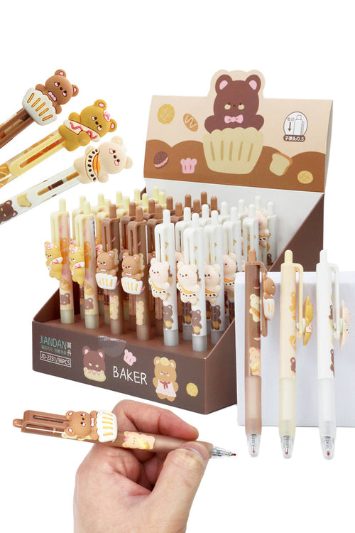 Baker Teddy Bear 0.5 mm Click Pen - 1pc