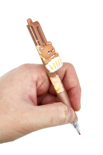 Baker Teddy Bear 0.5 mm Click Pen - 1pc