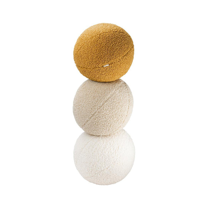 Ball Cream White Cushion - Rugs by Roo