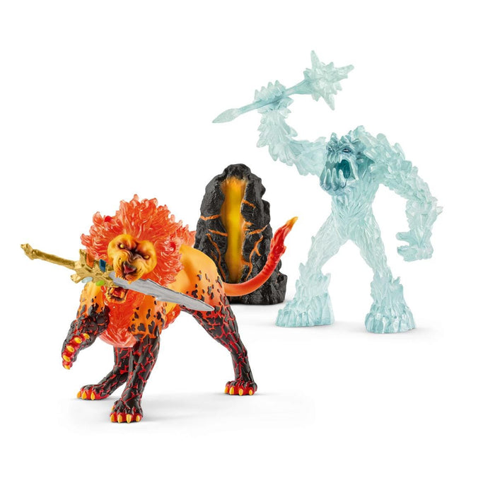 Battle for the Superweapon - Frost Monster vs. Fire Lion