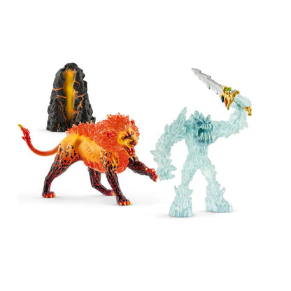 Battle for the Superweapon - Frost Monster vs. Fire Lion