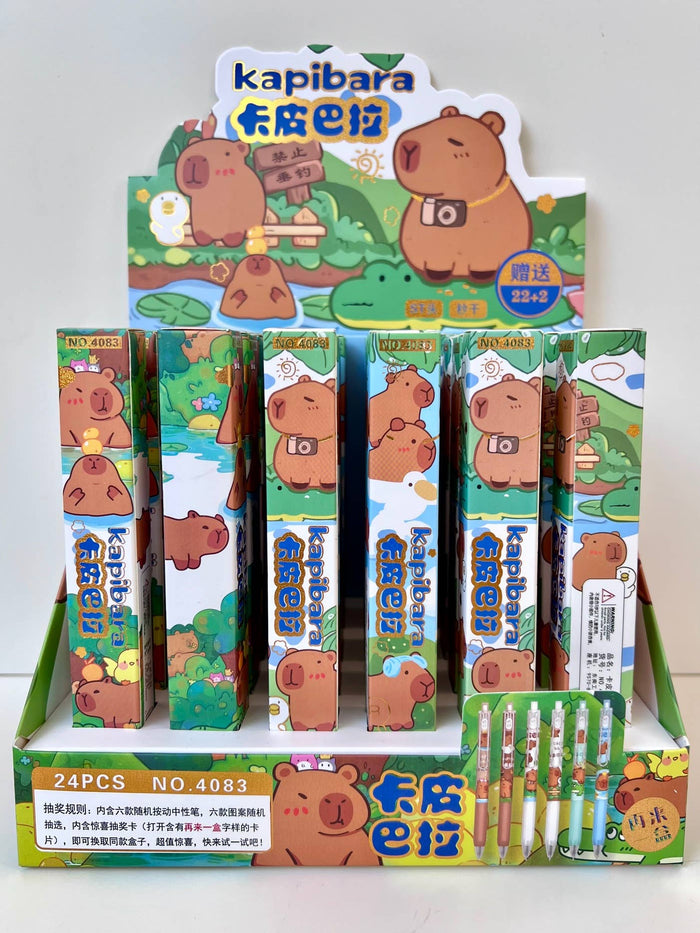 BC mini Capybara - 1 Single Gel Pen Vol.3 Blind Box