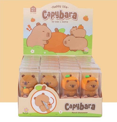 BCmini Capybara - Happy Life Pencil 1 Single Sharpener