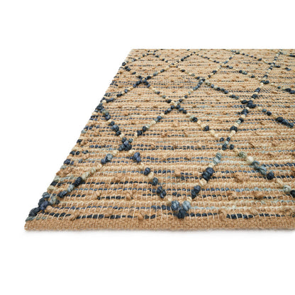 Rugs by Roo Loloi Beacon Navy Area Rug in size 2' 3" x 3' 9"
