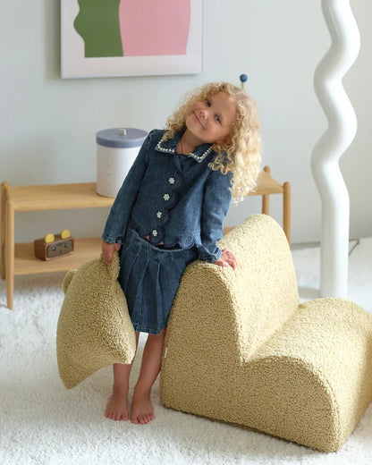 Bear Matcha Cushion - Rugs by Roo