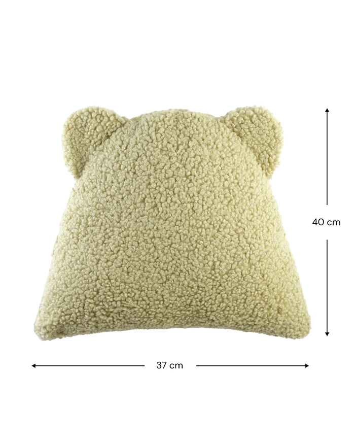 Bear Matcha Cushion - Rugs by Roo