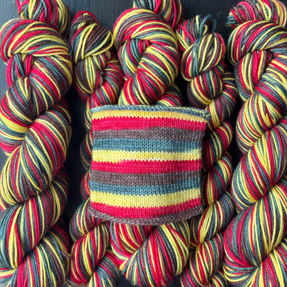 Believe - Self Striping Merino Nylon Sock & DK