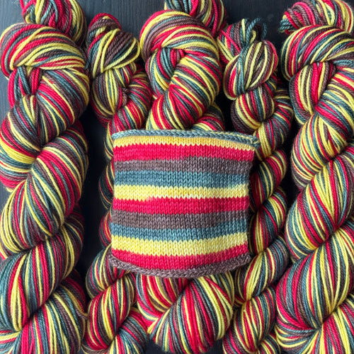 Believe - Self Striping Merino Nylon Sock & DK