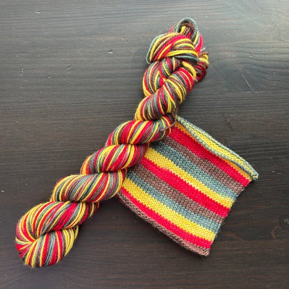 Believe - Self Striping Merino Nylon Sock & DK