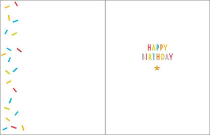 GINA B DESIGNS Birthday Greeting Card - Best Day