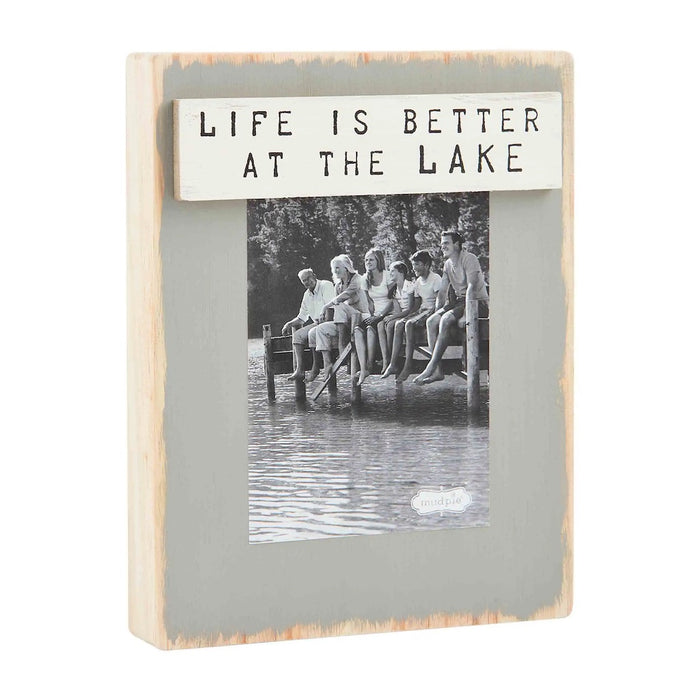 Better at The Lake Block Frame